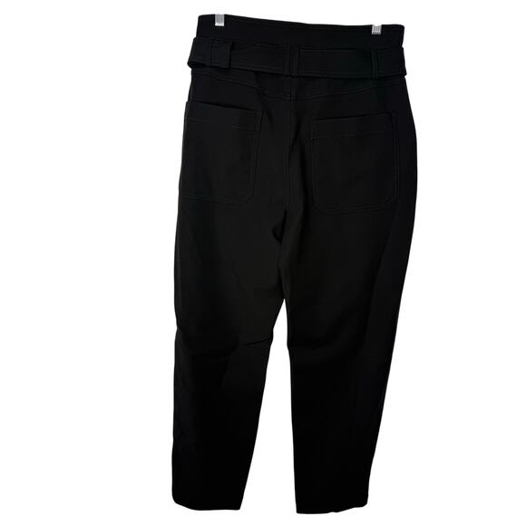 Banana Republic Refined Utility Pants Black Size 8 NWT Career Professional - Picture 4 of 14